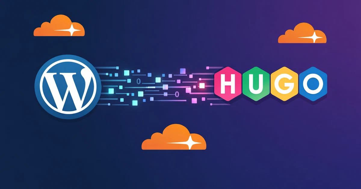 Featured image of post WordPressからHugo+Cloudflare Pagesへ ─ ブログ移行の進捗まとめ
