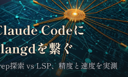 Featured image of post Claude Codeにclangdを繋いでみた — grep探索とLSPの精度・速度を実測で比べる