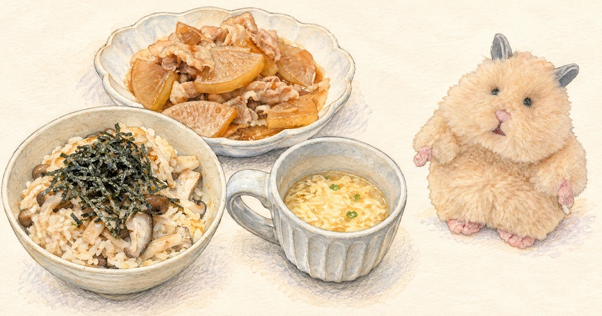 Featured image of post 【10月20日の写真日記】炊き込みご飯とはむにぎり、AIに「反省して!」